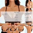 thumbnail image 4 of Vetsdori Womens Front Closure Everyday Bras Wireless Bralette Soft Push up No Padding Large Bust Bras,Bras for Women, 4 of 9