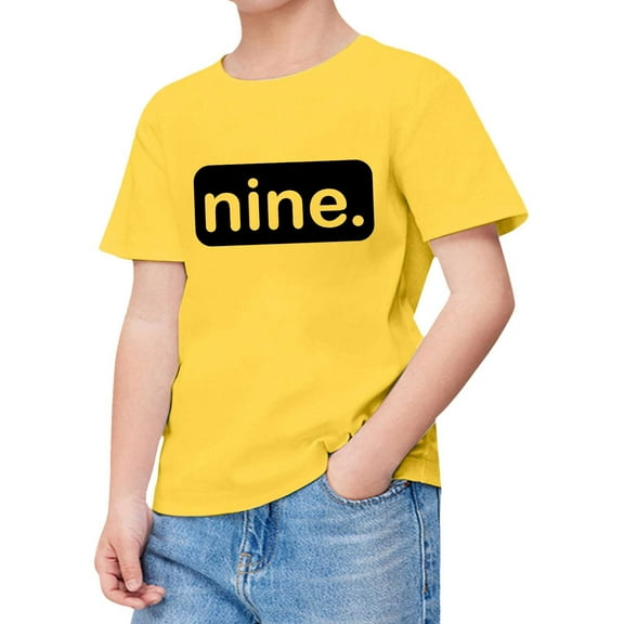 Girl Clothes Size 24 Months Long Sleeve Long Shirt Shirts For Teen Kids Girls Child Short Sleeve Prints T Shirt Trendy Girls Fans Present Tops