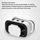 thumbnail image 3 of Gafas De Realidad Virtual, Auriculares VR 3D, Lentes ópticas HD, Diseño Ergonómico Profesional, Transpirables Para Teléfonos Móviles De 4,7 A 6,53 Pulgadas, 3 of 7