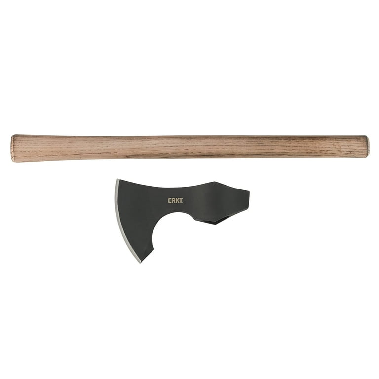 CRKT Berserker Outdoor Survival Axe: 1055 Carbon Steel Plain