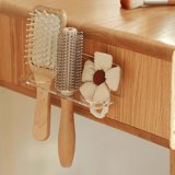 Lirehad Wall Mounted Acrylic Comb Rack Organizer Easy Installation ...