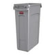thumbnail image 1 of Contenedor Slim Jim Bote Rubbermaid 16 gal Gris, 1 of 3