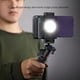 thumbnail image 3 of Methold Luz de chat de vídeo con Control remoto portátil, lámpara de teléfono con zapata fría para interiores, luces de relleno para Teléfono y Comunicación, 3 of 6