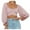 Red-11, variant on Women's Cute Off Shoulder Long Sleeve Self Tie Knot Crop Tube Top Blouse