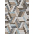 thumbnail image 2 of Addison Rugs Chantille Indoor/Outdoor Transitional Geometric Brown Washable Rectangle Rug, 8' x 10', 2 of 6