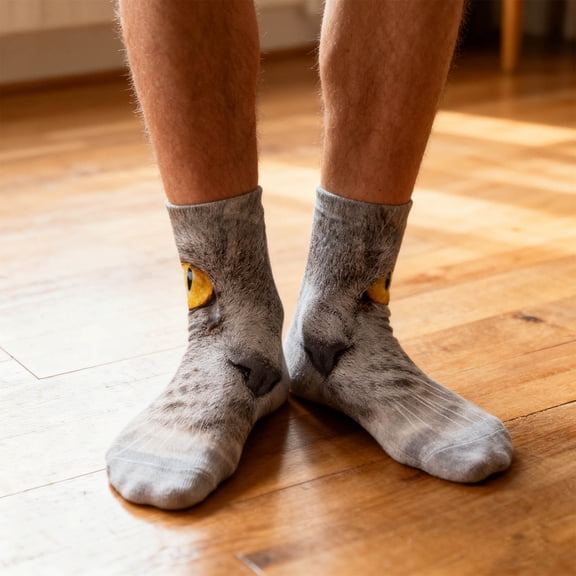 NWOKYZGH Animals Socks - Funny 3D Animal Socks Crazy Face Socks Novelty Socks Gag Gifts