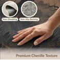 thumbnail image 6 of ODIKA 4'x6' Washable Area Rug Pet Friendly, Non-Shedding Dark Gothic Moonlit Castle Scene Haunting Landscape with Bats and Trees for Bedroom, Reading Nook, 6 of 7