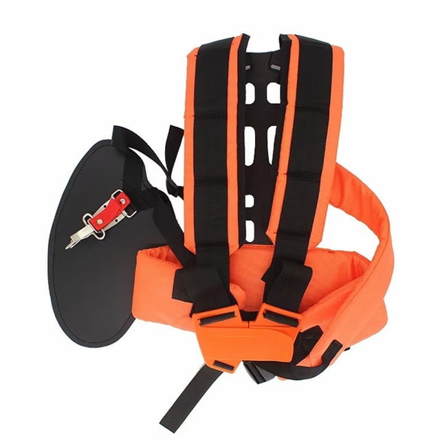 Lawn Mower Shoulder Strap, Labor Saving for Long-Term Operation, Universal Compatibility, Comfortable Wear with Soft and Padded Material, Double Shoulder Strap for Garden