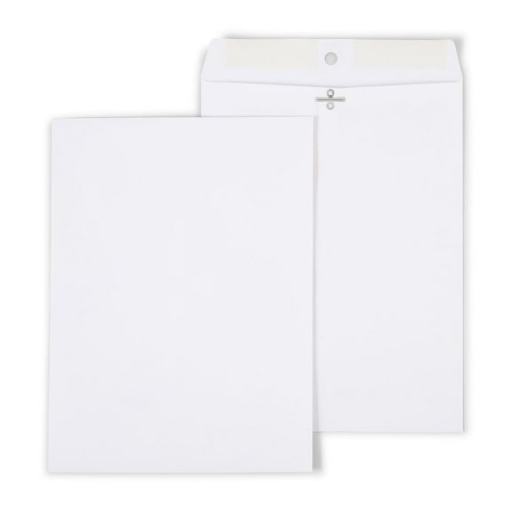HITOUCH BUSINESS SERVICES Clasp Catalog Envelopes 9"L x 12"H White 100/Box 570253/14210