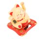 thumbnail image 4 of Gato de la suerte kangjianwuwushu decoración solar de 3.5 pulgadas gato amarillo, 4 of 10
