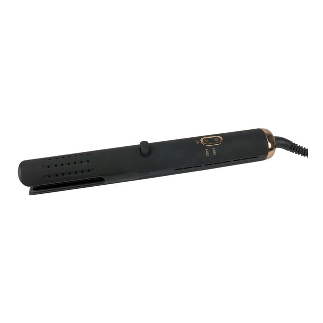 Aria Beauty Rizador de Cabello Cerámico Insta Styler, Negro, 2.5 centímetro