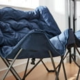 thumbnail image 5 of DormCo 2East™ Twin Butterfly Chair - Heathered Navy, 5 of 9