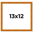 thumbnail image 2 of 13x12 Honey Brown Real Wood Picture Frame Width 0.75 inches | Interior Frame Depth 0.5 inches |, 2 of 8