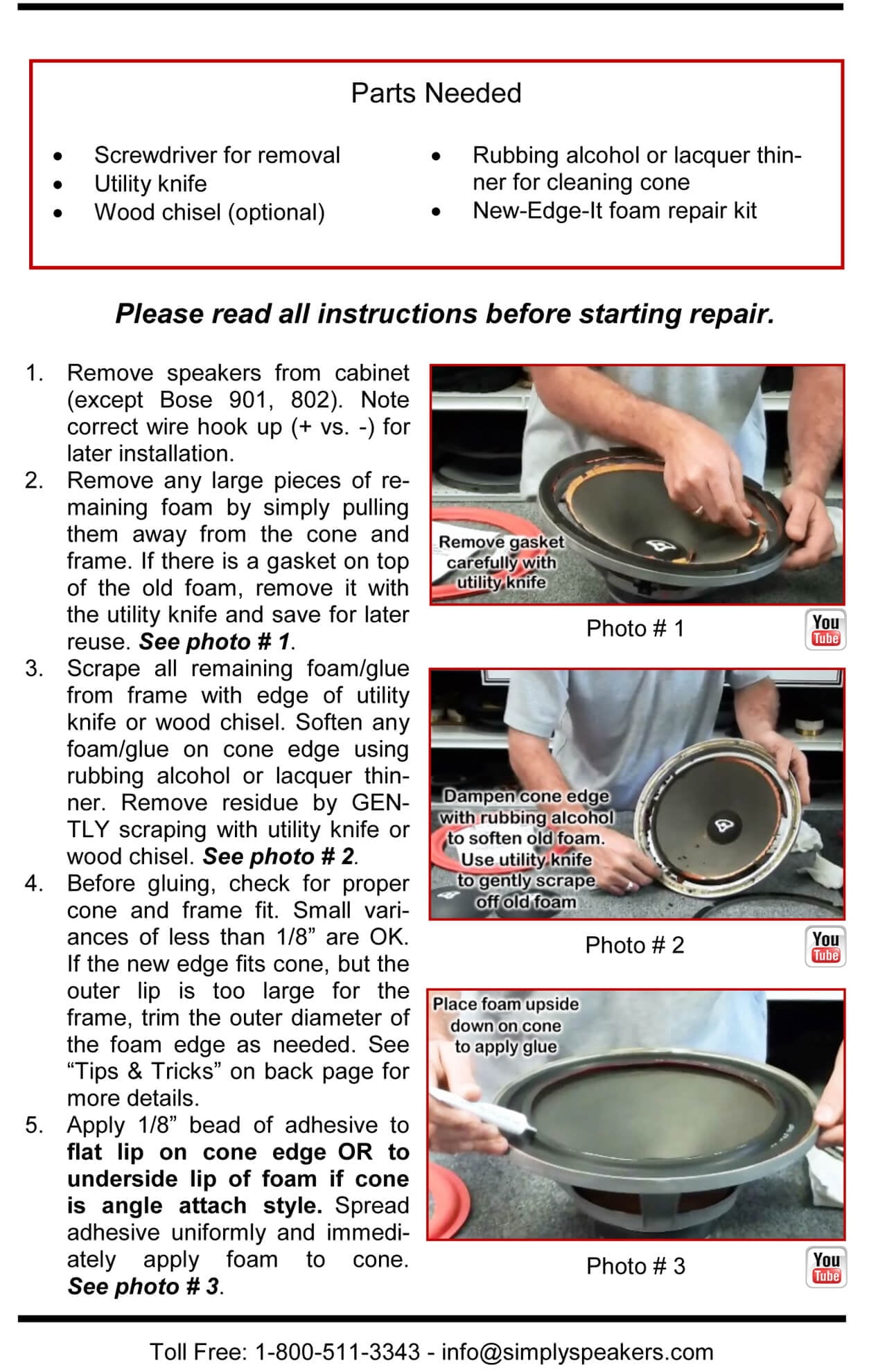 Buy 20032009 Lexus GX470 Mark Levinson COMPLETE System Speaker Repair