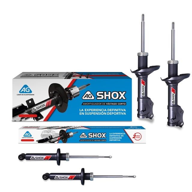 Amortiguadores Deportivos AG para Auto Completo para Seat Ibiza 6k2 1993 a 2002 4 Piezas Nuevos
