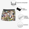 thumbnail image 3 of Gukieu pets and birds Collage Print Men's Boxer Briefs, High Elastic Moisture Wicking Boxer Briefs Underwear-X-Large, 3 of 5