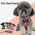 thumbnail image 3 of XBASW Dog Harness Leash Set with Bell Bowtie Anti-Lost Comfortable Vest for Small Dogs Cats, 3 of 7