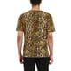 thumbnail image 3 of CAMISETAS DE HOMBRE INSPIRE CHIC Impresión de Serpiente Ajuste Regular Transpirable Manga Corta 46 Marrón Oscuro, 3 of 5
