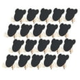 thumbnail image 4 of 2 Set Wood Mini Chalkboard Signs Place Cards Small Blackboard Weddings Parties Decoration, 4 of 14