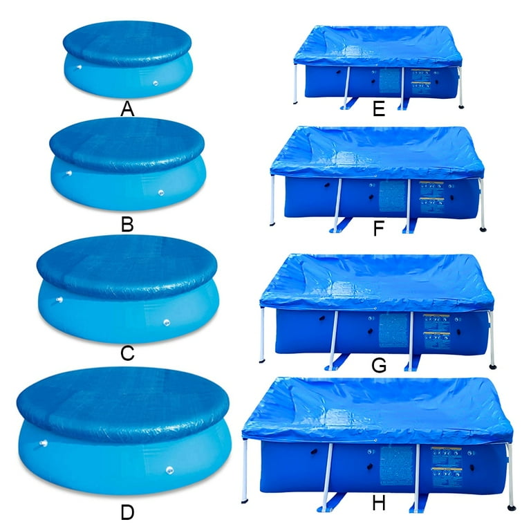 Pool Cover Rectangular Rectangular Solar Pool Cover - 10x6 Ft Above ...