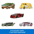 thumbnail image 3 of Hot Wheels Themed Entertainment Toy Cars or Trucks, Set of 5 Vehicles (Styles & Colors May Vary, Items May Not Be Pictured), 3 of 8