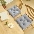 thumbnail image 3 of sruoe Seat Cushion, Indoor Seat Cushions, Seat Pads for Kitchen Chairs, Floor Cushion, Square Washable Breathable Cushions, Seat Pads for Chairs, Home, Dining, Kitchen, 3 of 6
