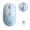 Blue, variant on Wireless Silent Mouse, 2.4G Rechargeable Ergonomic Office Mouse with Battery Display, Portable Quiet Computer Mouse with USB Receiver for Laptop PC Mac Chromebook Home Office - Green