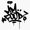 1pcs, variant on Legendary New York Underground Rap Music Producer Crown Identity Mask Logo Decal For Skateboard Sticker