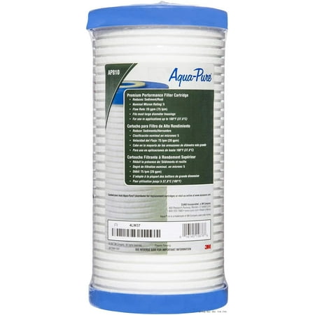 

Whole House Replacement Water Filter AP810 For Aqua-Pure AP801 AP801-C AP801T And AP801B Water Filtration Systems White