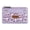 Purple, variant on Wrangler Women's Large Minimalist Phone Wallet Stylish Double Zipper Cash Wallet with RFID Protection for Ladies, Leopard