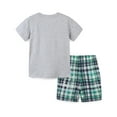 thumbnail image 4 of Toddler Girl Outfits 18 Months Short Sleeve T-Shirt and Short Two Piece Outfits Oversized Loose Little Girls Clothes Gifts for Girls,A3-Grey,6Y(5 Y-6 Y), 4 of 6