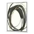 thumbnail image 1 of Gold Glamour Circle I - Posh & Luxe Framed Canvas, 1 of 3