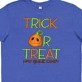 thumbnail image 4 of Inktastic Trick or Treat Now Gimme Candy with Halloween Pumpkin Youth T-Shirt, 4 of 5