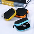 thumbnail image 4 of Assorted Color Mini EVA Headphones Storage Box Case Portable Travel Carrying Case Earphones Earbuds Headset USB Cable Pouch (Orange), 4 of 5