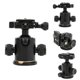 thumbnail image 5 of BK-03 Aluminum Alloy Damping Universal Tripod Ball Head with Level for DSLR Camera, 5 of 5