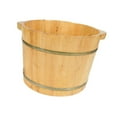 thumbnail image 4 of Lavabo de Madera para Pies, Cubo para Lavar Los Pies, Sauna, Bañera para Pies, Barril de Baño de Pies Engrosado, Lavabo para Pedicura para Mujeres Y H, 4 of 9