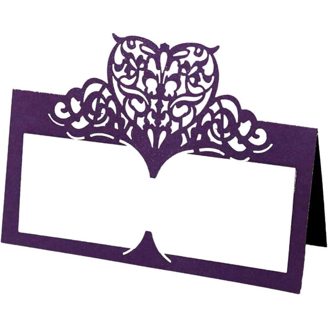 Tarjetas de mesa de papel arcoíris huecas BEMS-50, tarjetas de mesa con nombre de mesa en blanco