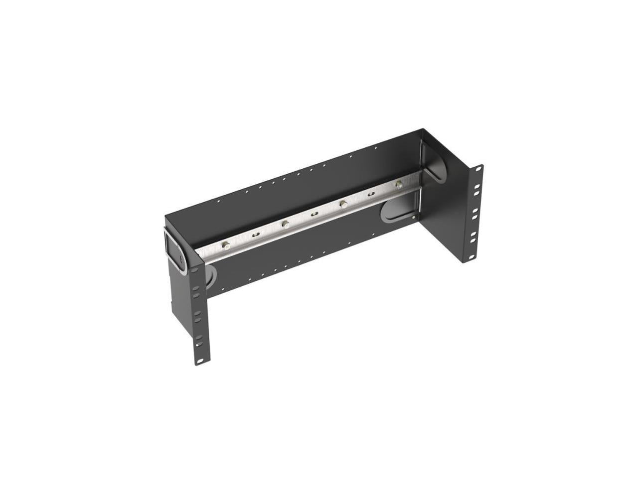 Panduit IABDIN4 4U DIN Rail Bracket - 19" Mount - Black