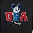 thumbnail image 3 of Disney - Mickey USA - Women's Lightweight French Terry Long Sleeve Shirt, 3 of 5
