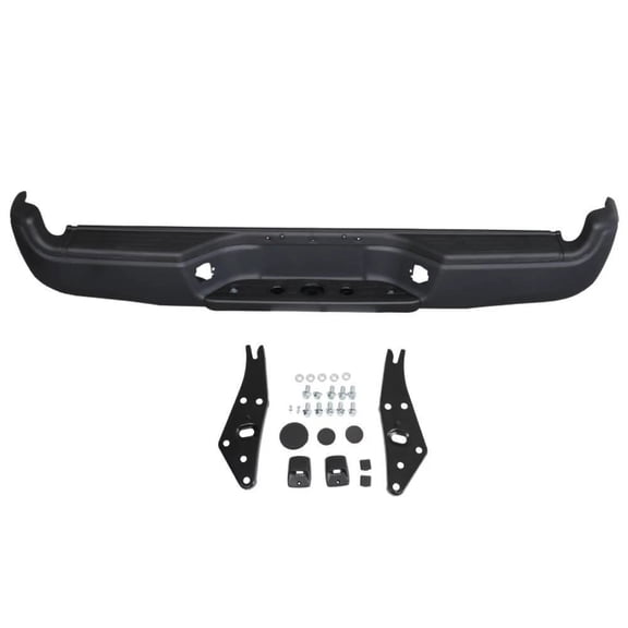 NEW Steel Complete Black Rear Bumper Assembly Fits 2005-2015 Tacoma 05-15 SR5