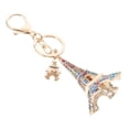 thumbnail image 6 of OUNONA Eiffel Tower Keychain Parisian Style Decorative Charm Multi Colored 1Set, 6 of 8