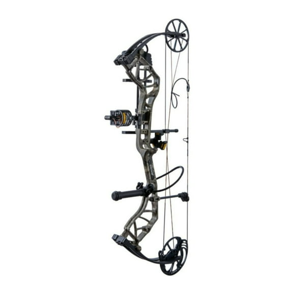 Bear Archery Species XT RTH Right-Handed Compound Bow with 320 FPS Speed, Adjustable Draw Length, and IMS Rest and Picatinny Sight Technology (Mossy Oak Roots)
