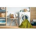 thumbnail image 2 of Ahgly Company Machine Washable Indoor Rectangle Transitional Dark Yellow Green Area Rugs, 7' x 9', 2 of 7