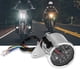 thumbnail image 5 of Velocímetro mecánico LED para motocicleta, cuentakilómetros con indicador, cara negra, 65mm, 5 of 12