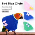 thumbnail image 1 of Bird Bib Cloak Injury Anti-bite Hair Anti-pecking Collar Parrot Elizabeth Ring Parrot Elizabeth Circle, 1 of 8