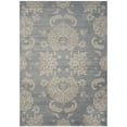 thumbnail image 4 of SAFAVIEH Vintage Desmond Floral Area Rug, Light Blue/Ivory, 6'7" x 6'7" Round, 4 of 5
