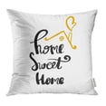 thumbnail image 1 of BSDHOME House Sweet Lettering Vintage Label Love Abstract Calligraphic Calligraphy Drawing Pillowcase Cushion Cover 20x20 inch, 1 of 1