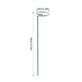 thumbnail image 2 of Plant Support Poles, Garden Flower Climbing Frames Potted Fixed Anti Tipping Stems Stakes for Indoor Outdoor Plants Vegetables Vines Greenery Grow Cage Garden Supplies, 2 of 5