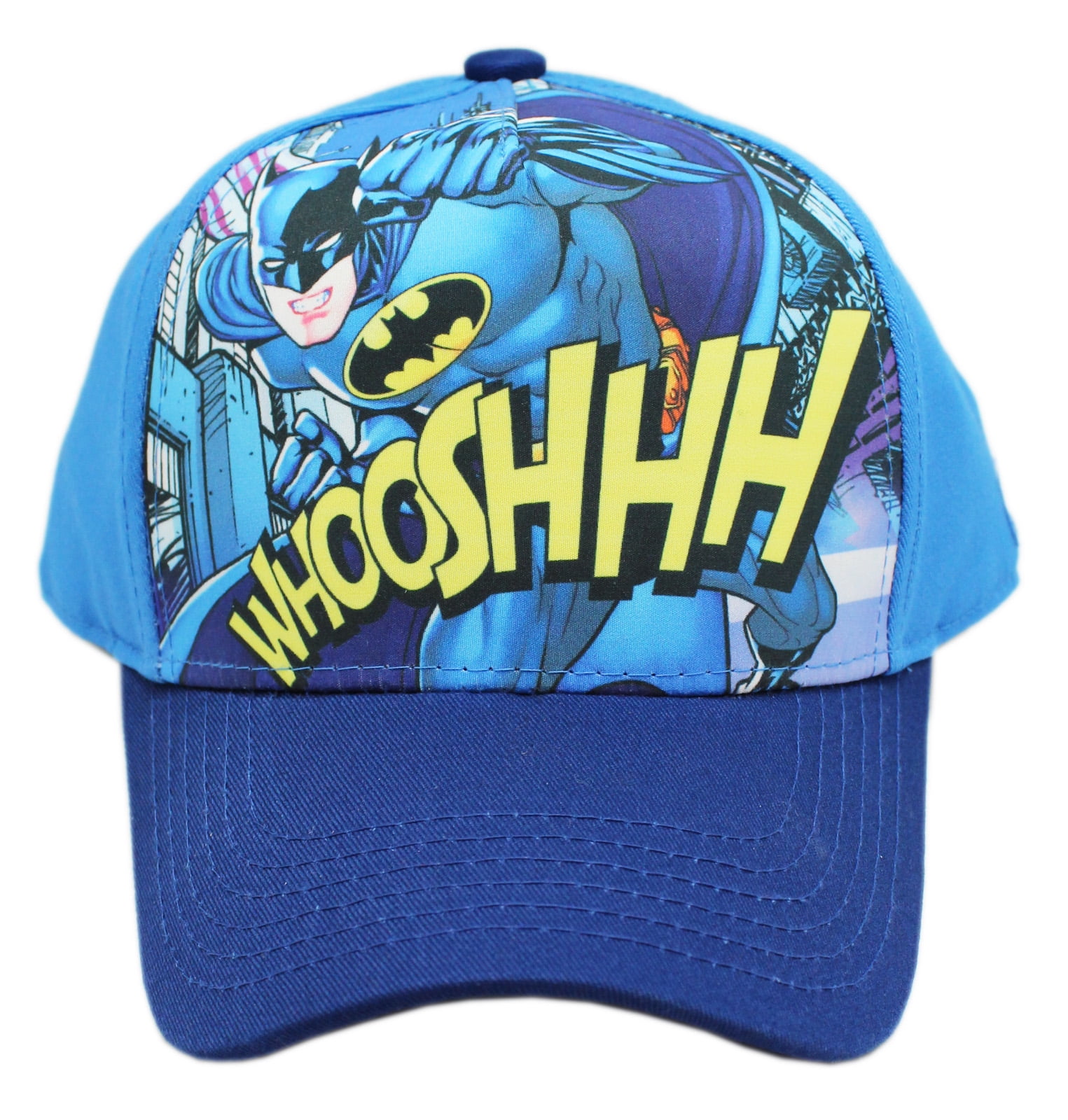 DC Comics Batman Hat - WHOOSH Blue Colored Snapback Batman Cap ...