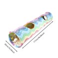 thumbnail image 2 of Cat Tunnel Play Tube with Interactive Toys for Small Indoor Adventure and Exercise, 2 of 4